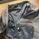 RW & Co Women’s Grey/blue one button Blazer size 8‎ Gray Photo 6