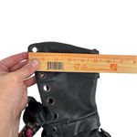 Dr. Martens Dr Doc Martens Triumph Aimilita mirage floral biker leather boots Size 5 Satin Photo 14