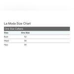 NWT~TRUE COLOURS La Moda Clothing Kaftan w/ Crystals /Beading Swim Cover Up /Top Blue Size undefined Photo 12