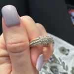 Judith Ripka  925 Sterling Silver and CZ Ring Photo 2