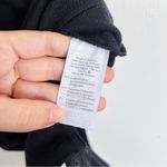 Madewell • Ribbed Spaghetti-Strap Thong Bodysuit black camisole cami square neck Photo 6