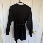 Alo Yoga Cityscape Sweatshirt Dress in Black Photo 8