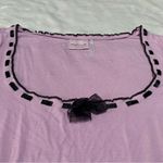 Urban Outfitters size medium Lavender Long Sleeve Top crop babydoll 90s Photo 8