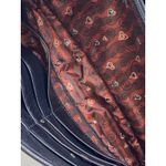 Brighton Black Croc-Embossed Top-Handle Satchel Silver Hardware Convertible Bag Photo 4