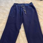FIGS  Technical Collection Pants size S inseam 30” waist 30” elastic navy blue Photo 9
