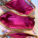 Lily bloom  Multicolor Baby Bag with Tan Straps Photo 6