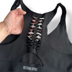 Victoria's Secret Victoria Sport Black Strappy‎ Racerback Sports Bra Medium Photo 4