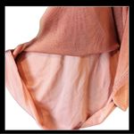 ZARA Topshop Peach Cutout Dress NWT | Size Small (4-6) | Bow, Side Cutouts, Shimmer Photo 6