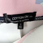 Cotton On NEW  Coco Bubble Skater Skirt Paint Strokes Abstract Small Photo 2