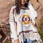 Altar'd State Altar’d State Lovely Lash Tribal Sweater Photo 0