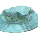 Head Hand Painted In The Clouds Blue Bucket Hat Photo 11