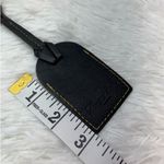 Dooney & Bourke  Black Luggage Tag Bag Fob Photo 2