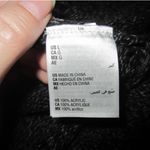 Karen Scott Cozy Black Marled Open Front Cardigan  Women’s Large Photo 4