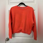 Calvin Klein  Performance Vibrant Orange Crop Top Sweatshirt Size S Photo 7