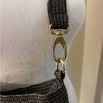 Elegant Magid Women’s Olive Woven Shoulder Bag Black Photo 5