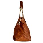 Tory Burch ‘Alice’ Cognac Quilted Leather Convertible Tote Bag Photo 3