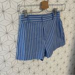 Reformation  Willow Short Blue Pinstripe Photo 2