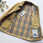 Burberry  Women’s Quilted Nylon Barn Jacket in Flax Sand Designer Size XS Photo 1