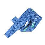Old Navy NWT  Pixie in Blue White Floral Print Mid-Rise Stretch Crop Pants 2 Photo 1