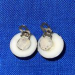 Buttons Vintage Clip On Earrings Black  Spheres 📽 Photo 2