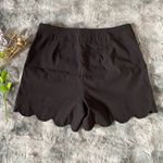 Cato Elegant Black Scalloped Women's Shorts Photo 3