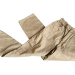 Free People We the Free Green Cargo Straight Leg Pants Photo 0