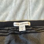 James Perse  Black and Gray Striped Long Sleeve Tee‎ size S Photo 3