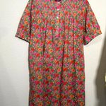 J.Crew Short-sleeve Mini Shirtdress Liberty Meadow Song Print Sz Md Maximalist Photo 0