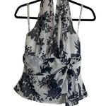 David's Bridal Floral Halter Top Photo 0