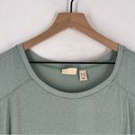 LOGO By Lori Goldstein LOGO Linens Lori Goldstein Sleeveless Aqua Teal Midi‎ Dress Lace Hem Flowy 3X Photo 2