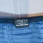 LL Bean Quarter Snap Quilted Pullover Blue Medium Cabincore Lightweight Photo 2