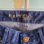 EXPRESS Women’s size 0s low rise straight leg dark wash short petite jeans Photo 2