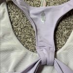 Free People FP Movement Synergy Crop Sports Bra Pale Purple Women’s Small Photo 5