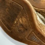 Fabiolas Womens Wedge Espadrille Sandals Slingback Gold Size 6 Photo 4