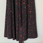 Leota Leotta Perfect Faux Wrap Purple Gray Pink Cheetah Print Dress Size Medium Photo 4