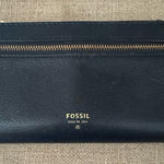 Fossil Black  Leather Wallet Photo 0
