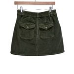 American Eagle size 4 long Hi-Rise A-line Corduroy Skirt Photo 1