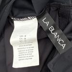 La Blanca Tankini Size 6 NEW Black One Shoulder Swim Island Goddess Keyhole NWOT Photo 5