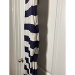 Charming Charlie Maxi Dress Blue Write Striped Small Sleeveless Womens S Spring Photo 1