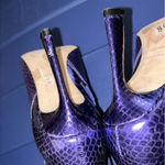 Antonio Melani Metallic Lavender Snake
Print Leather Western Tall Boots(Size 6M) Photo 9