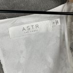 ASTR  The Label Women’s S White Lace Puff Sleeve Mini Dress Coquette Cottagecore Photo 2