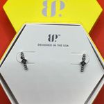 Bomb Party Earrings RBP6963 “She’s a Stunner” LC Blue Apatite on .925 SSS NWT Photo 1