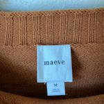 Maeve Anthropologie  copper brown bubble sleeve sweater Photo 6