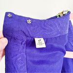 Moulinette Soeurs Anthropologie Jewel Royal Blue Crop Tank Top Size 4P Photo 9