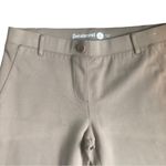 Betabrand Pull On Dress Yoga Pant Size LP Khaki Boot Cut Hem Stretch Business Photo 2