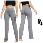 Nike Dri-Fit Black Straight Leg Athletic Workout Yoga Pants Photo 1