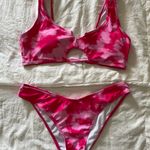SheIn Pink Tie Dye Bikini Photo 0