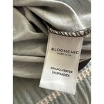 Bloomchic New Multicolor Floral Print Short Sleeve V-Neck T-shirt Gray 14/16 1X Photo 3