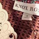 Knox Rose Women's Warm Cocoa Long Sleeve Waffle Top - Size Small - NWT Photo 1