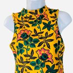 Scotch & Soda  Floral Yellow Mock Neck One piece Swimsuit bathing suit size M Photo 5